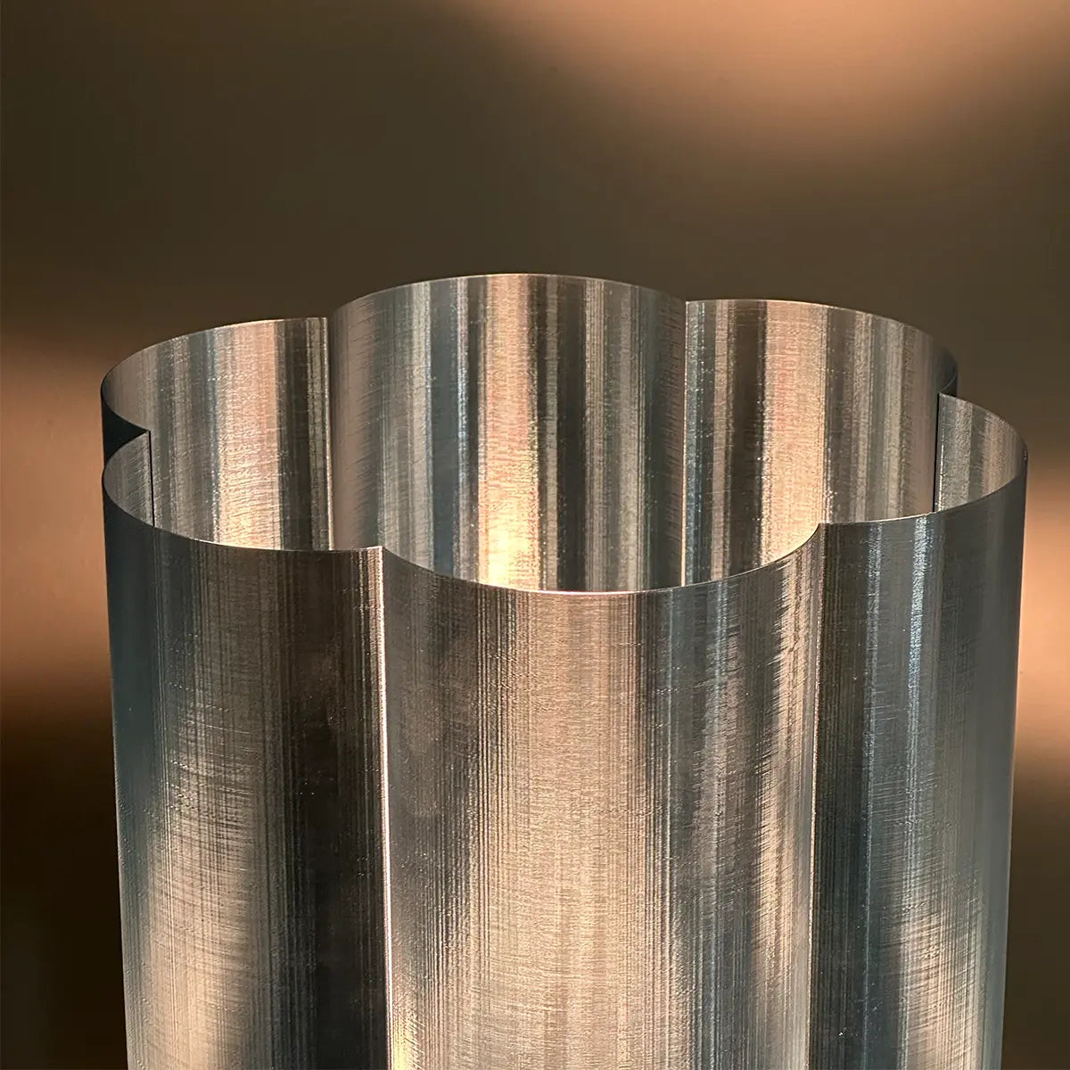 Irma Lamp | Beige & Transparent Blue