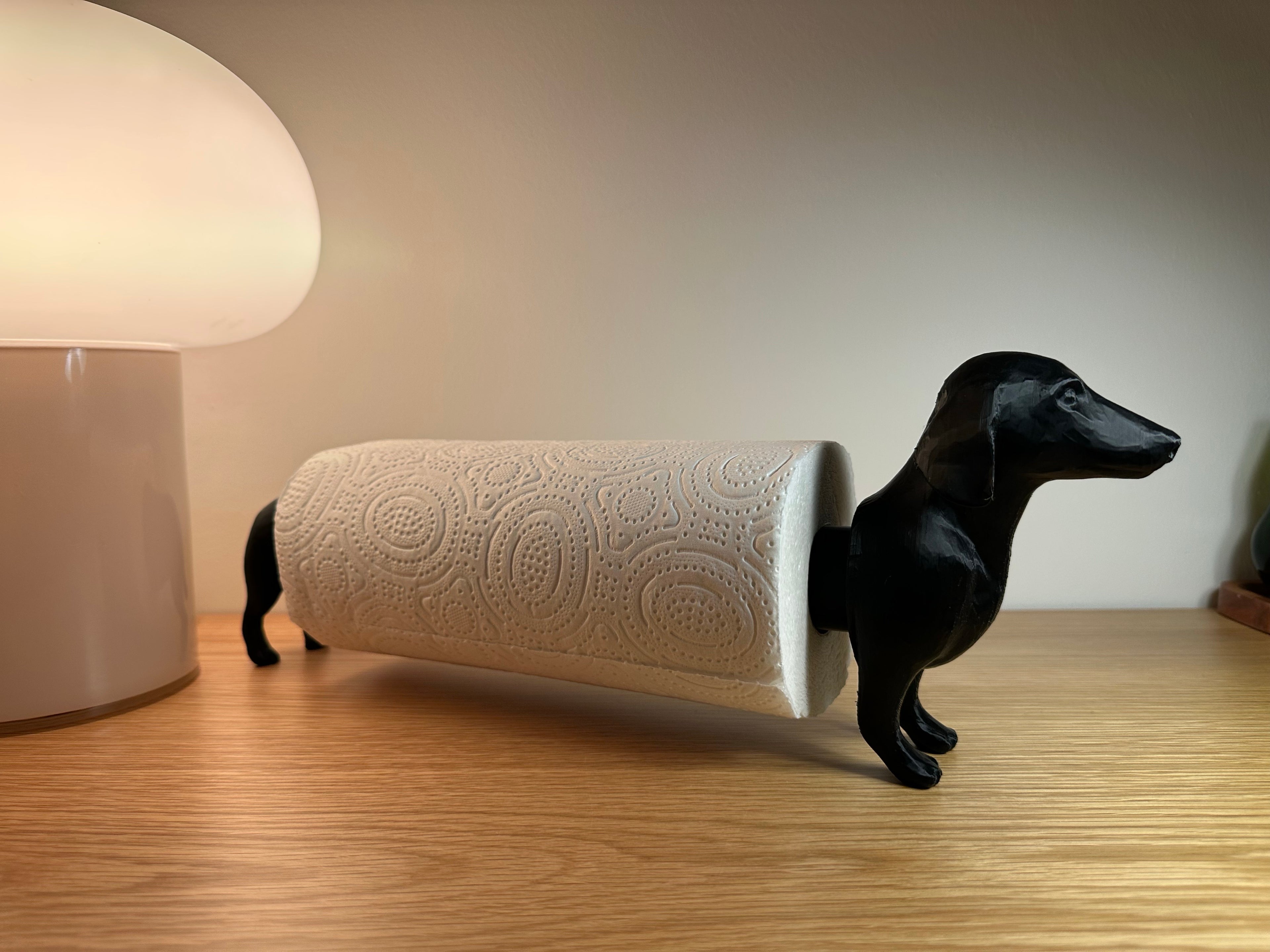 Dachshund Paper Towel Holder