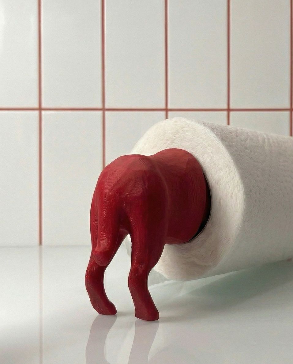 Dachshund Paper Towel Holder