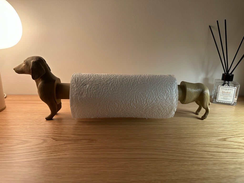 Dachshund Paper Towel Holder